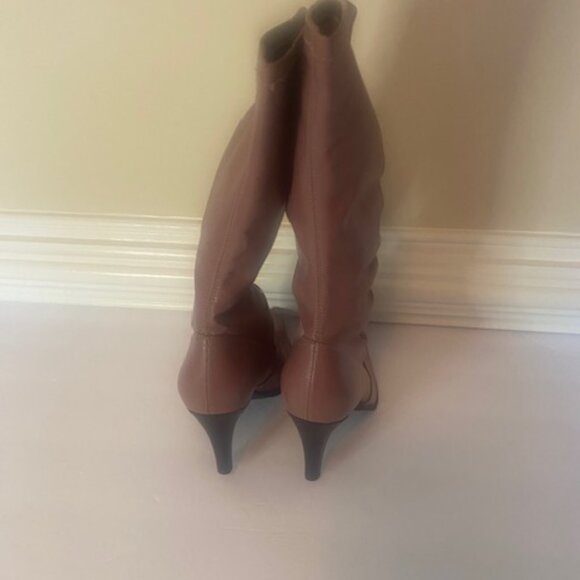 Franco Sarto leather boots, in rose/pink, size 6.5M - Picture 7 of 11